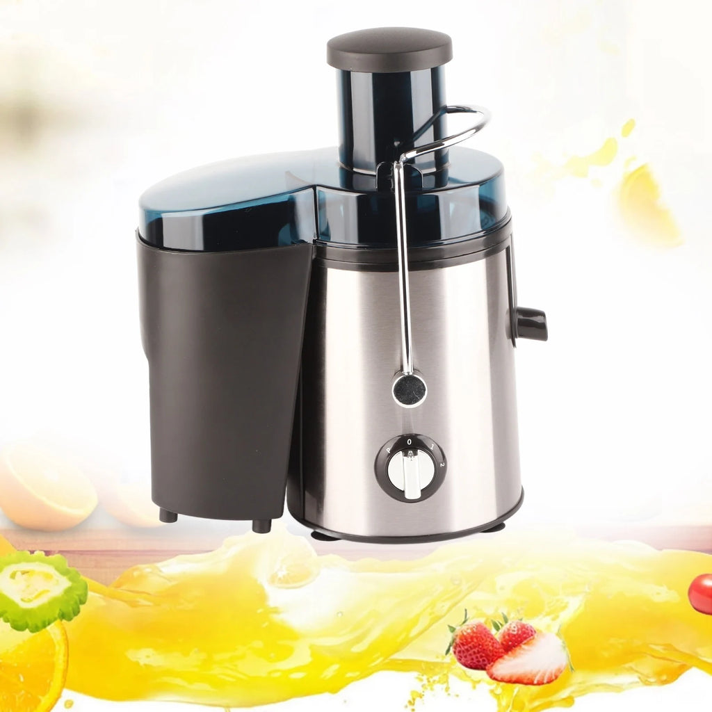 500ml Stainless Steel Juicer Machine, 1000W Fruit & Vegetable Extractor