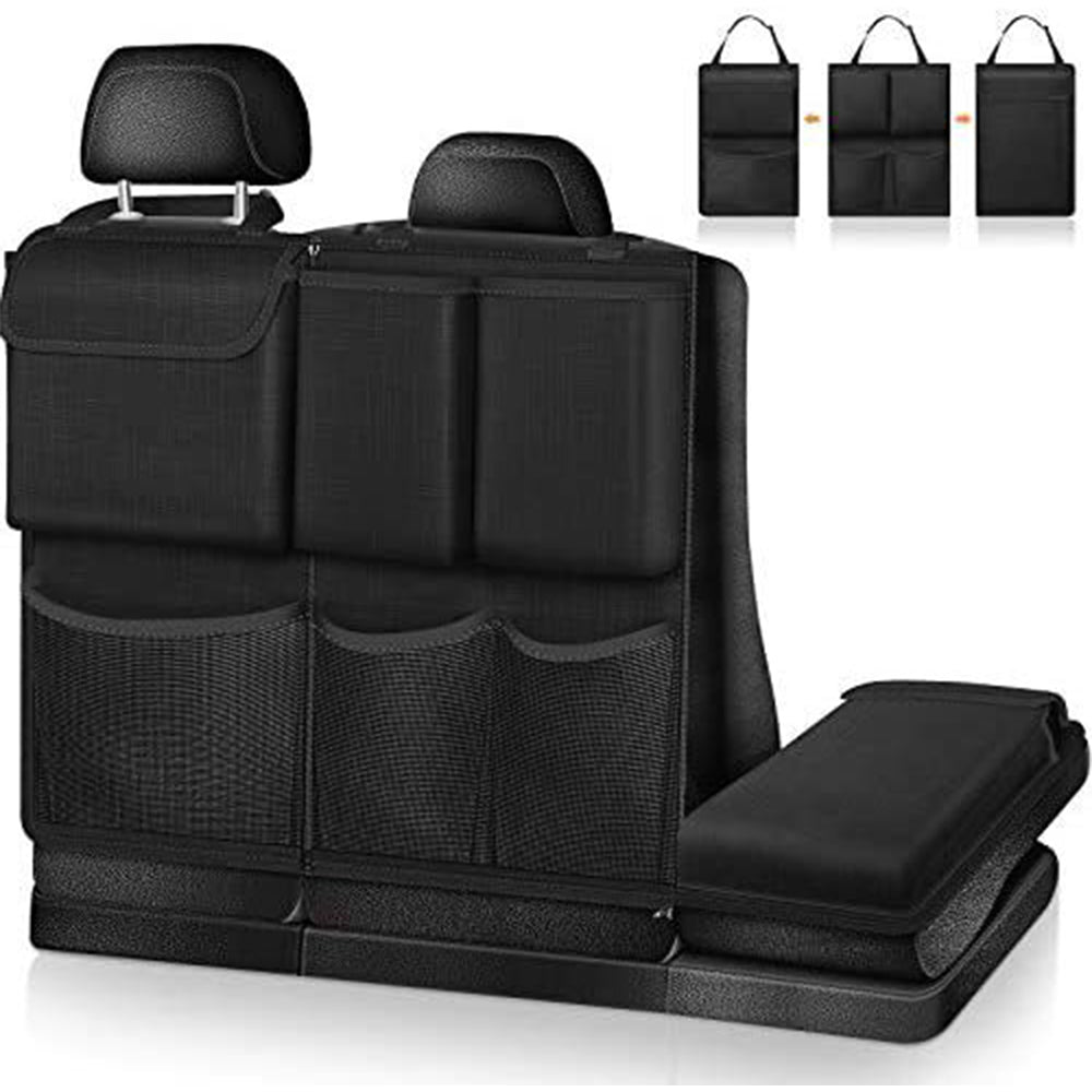 Large Capacity Detachable Hanging Car Boot Organiser & Seat Back Storage Bag