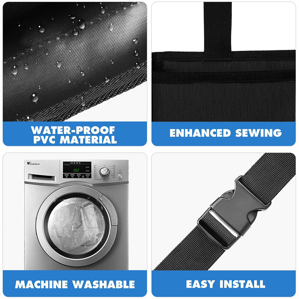 Large Capacity Detachable Hanging Car Boot Organiser & Seat Back Storage Bag