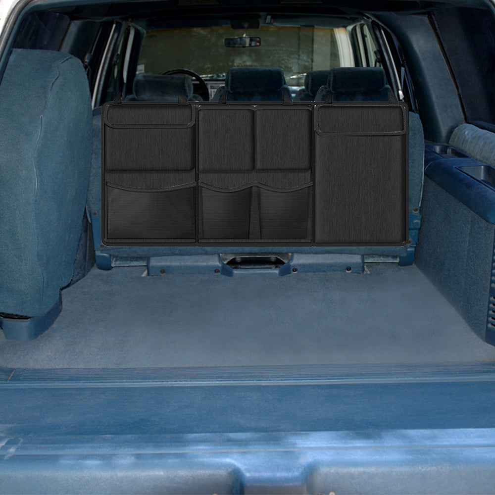 Large Capacity Detachable Hanging Car Boot Organiser & Seat Back Storage Bag