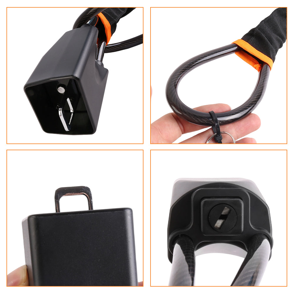 Car Steering Wheel Lock With 3 Keys Anti Theft Device Seat Belt Lock Steering Wheel Lock