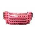 4 Tier Plastic Vegetable Rack Fruit Basket Set Stacking Kitchen Storage Stand
