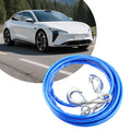 Heavy Duty Emergency Tow Rope with Forged Steel Safety Hook