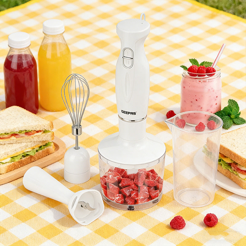 4-in-1 Multi-Functional Electric Hand Blender Set (200W)