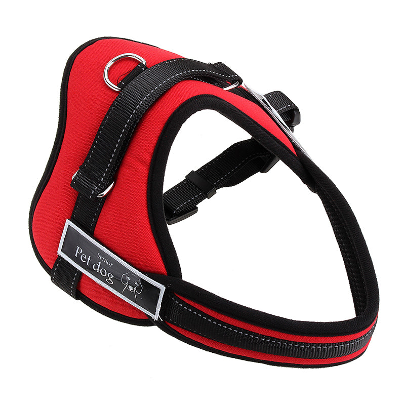 Adjustable Mesh Dog Vest Harness | No Pull Control Chest Strap XL