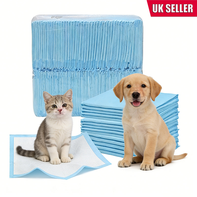 100-Pack Super Absorbent Puppy Training Pads - Leakproof Pet Pee Mats (33x45cm)