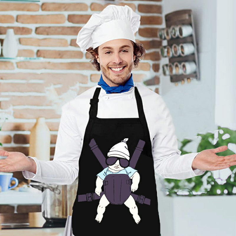 Super Dad Funny Cooking Apron - Adjustable Kitchen &amp; BBQ Novelty Gift