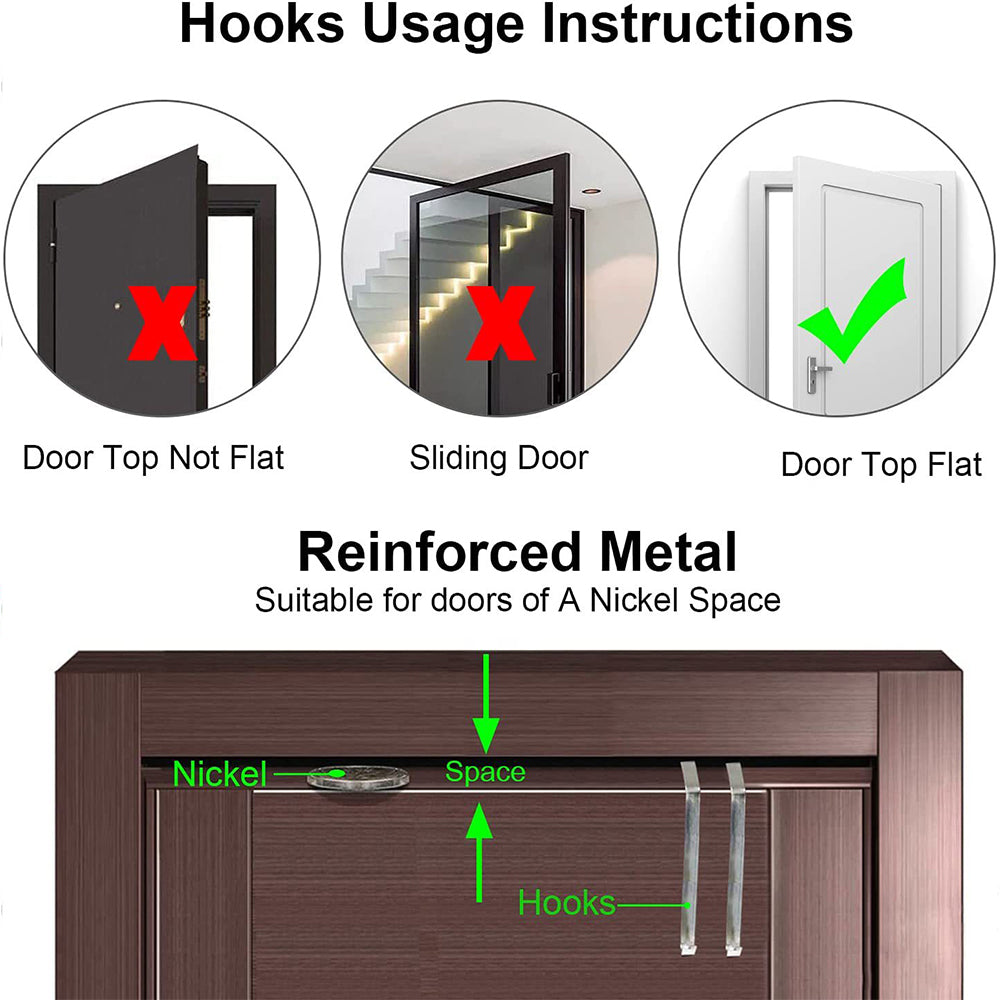 24 Pockets Over the Door Hanging Shoe Organizer