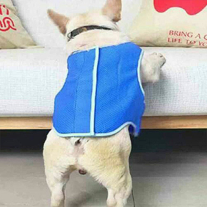Dog Cooling Vest Jacket Puppy Summer Coat Reusable Evaporative Chilled XS