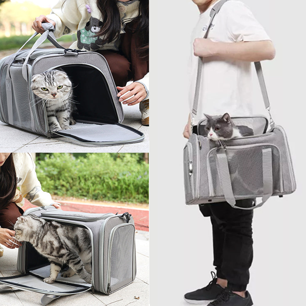 Large Soft Fabric Portable Pet Carrier Bag