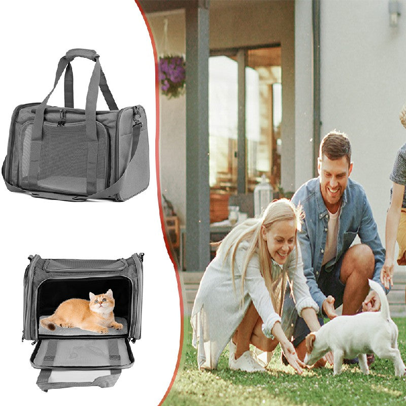 Large Soft Fabric Portable Pet Carrier Bag