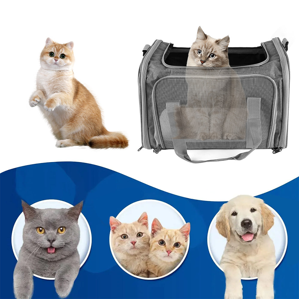 Large Soft Fabric Portable Pet Carrier Bag