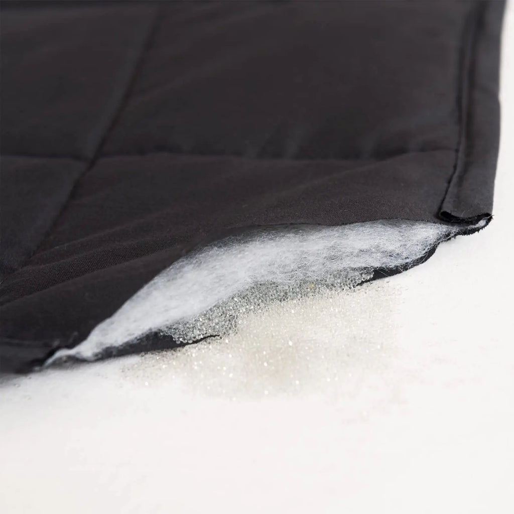 Good Nite Weighted Blanket – 4kg, 6kg & 8kg, Grey Microfibre, Adults