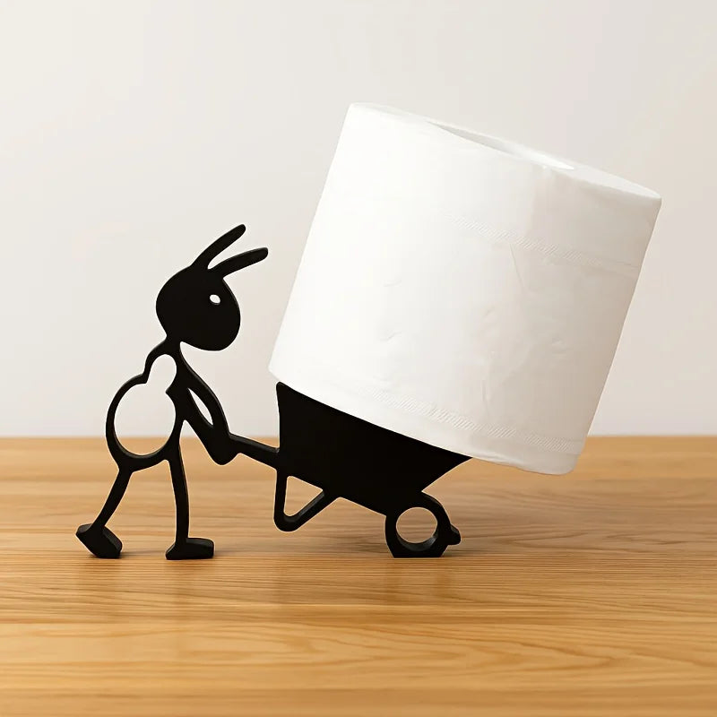 Animal-Style Toilet Roll Holder | Decorative Bathroom Accessory