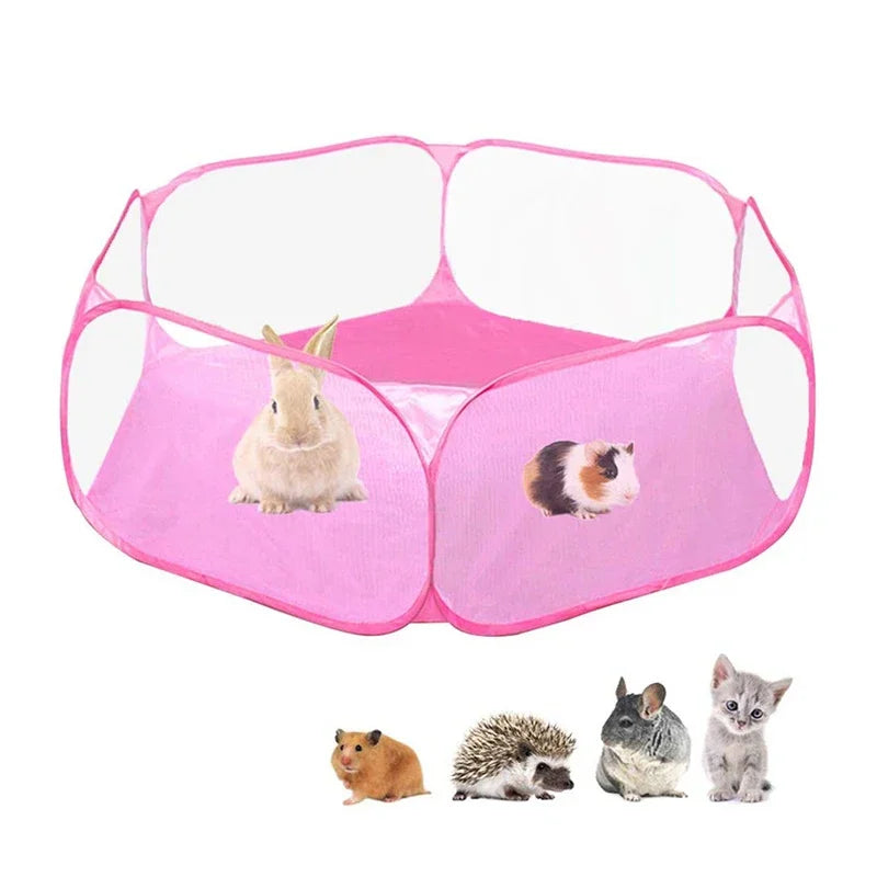 Portable Foldable Pet Playpen for Cats & Small Pets