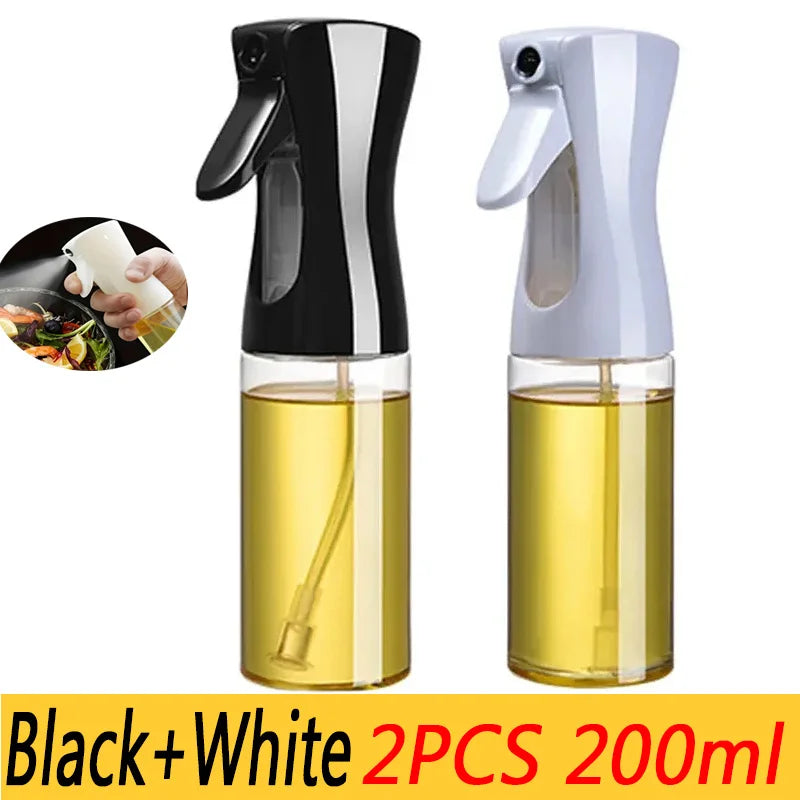 Oil Spray Bottle for Cooking | 200ml / 300ml / 500ml | BBQ, Baking & Kitchen Misting Sprayer