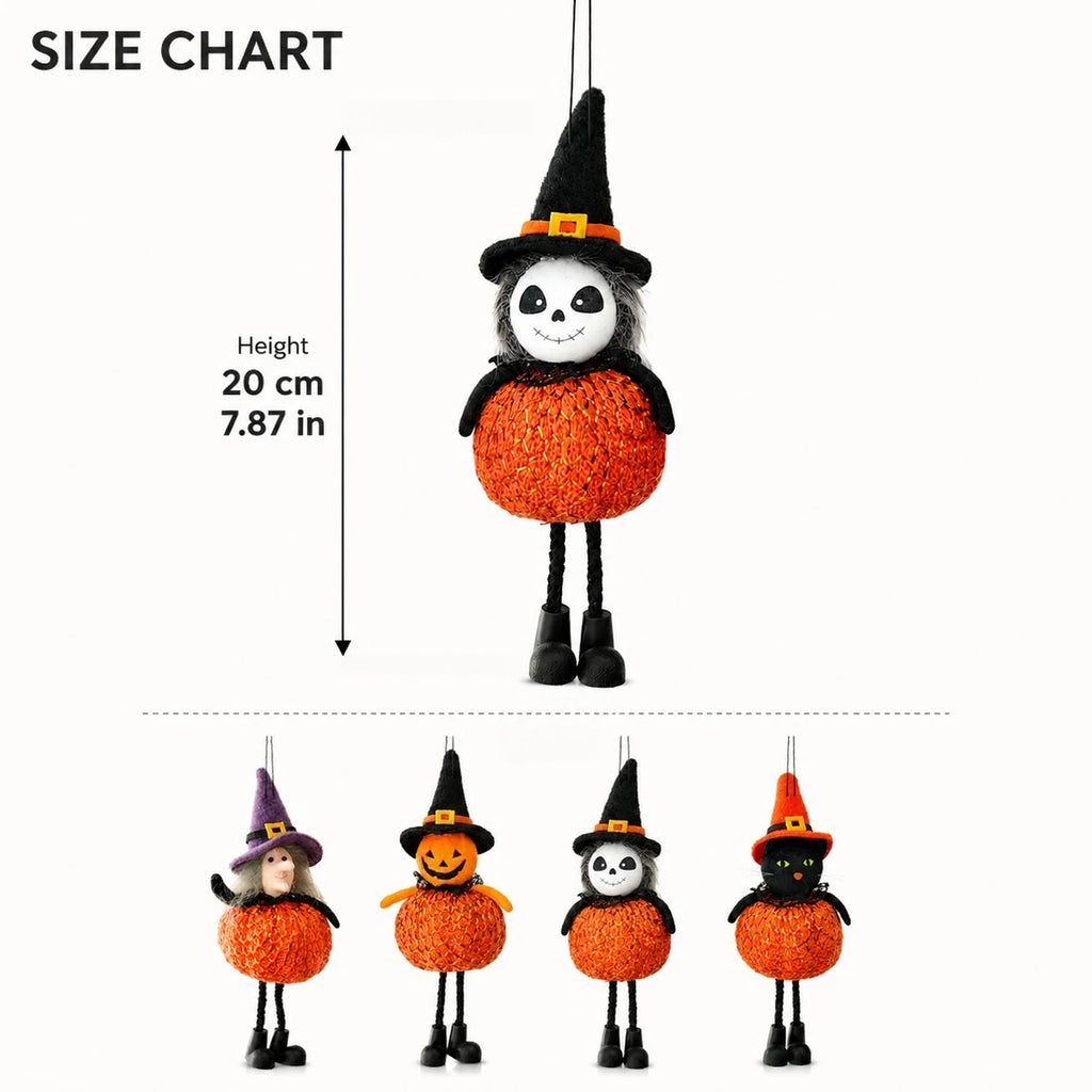 Cute Halloween Hanging Ornament with Dangling Legs