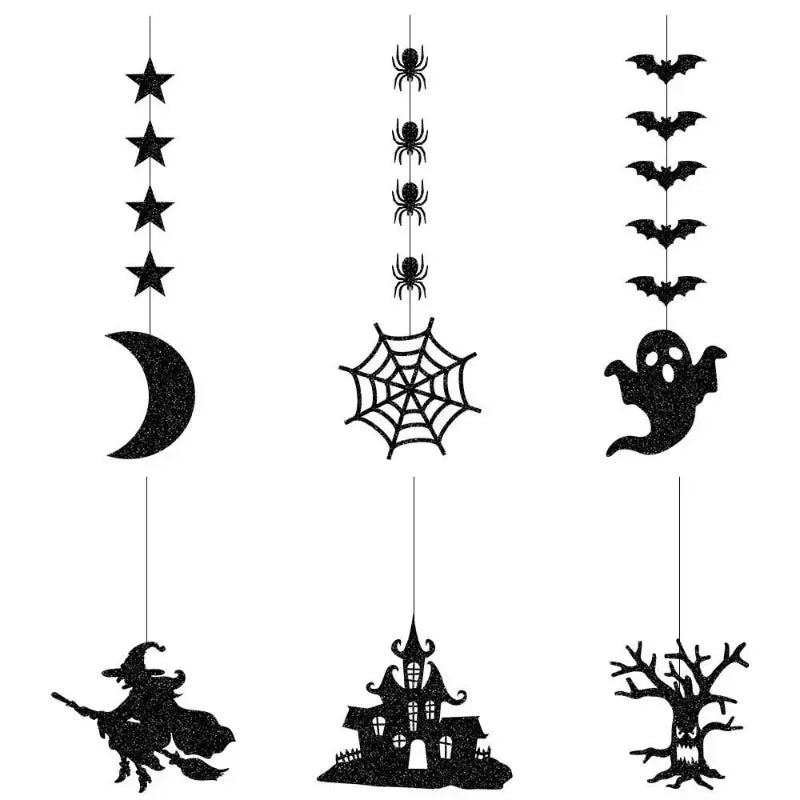 6-Piece Hanging Garland Banner Set