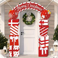 Christmas Hanging Door Banner | Merry Christmas Decoration | Festive Front Door & Home Decor
