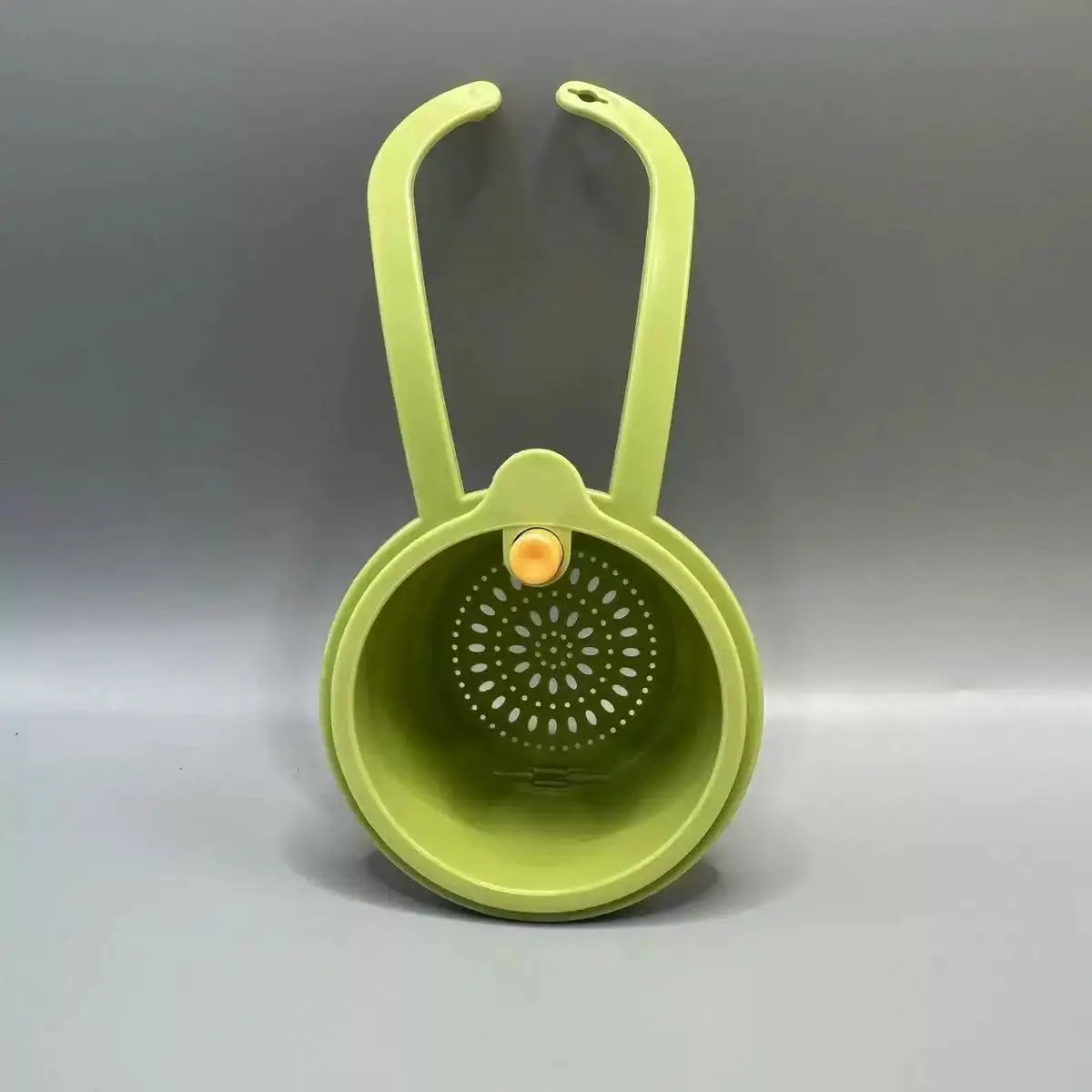 Press-Type Drain Basket | Food Strainer & Sink Organiser for Kitchen & Bathroom