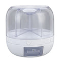 6-Grid Rotating Cereal & Grain Dispenser – Airtight Kitchen Storage Container