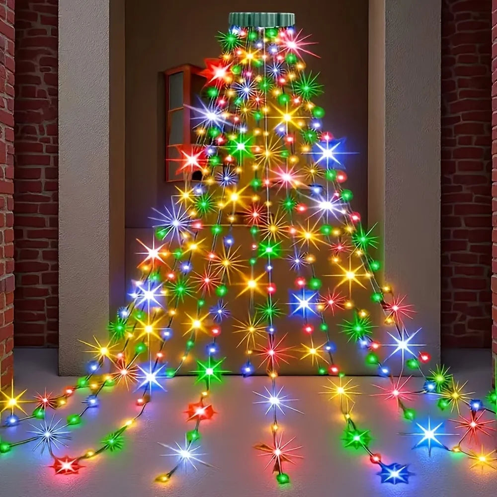 Christmas Tree USB Fairy Lights | 200cm | 280 or 400 LED | Warm White & Multicolour | Indoor & Outdoor