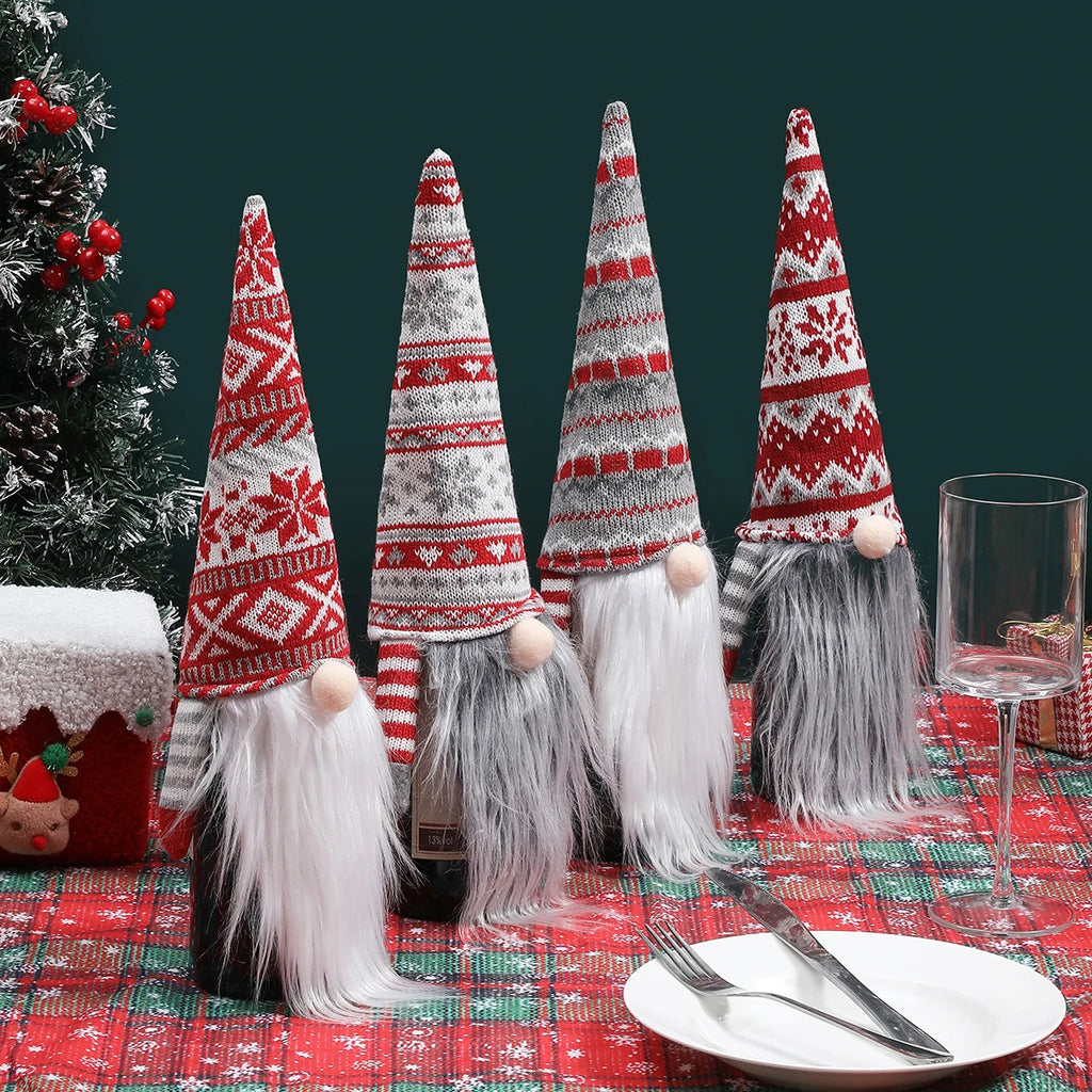 7-Part Christmas Table Décor & Serveware Bundle