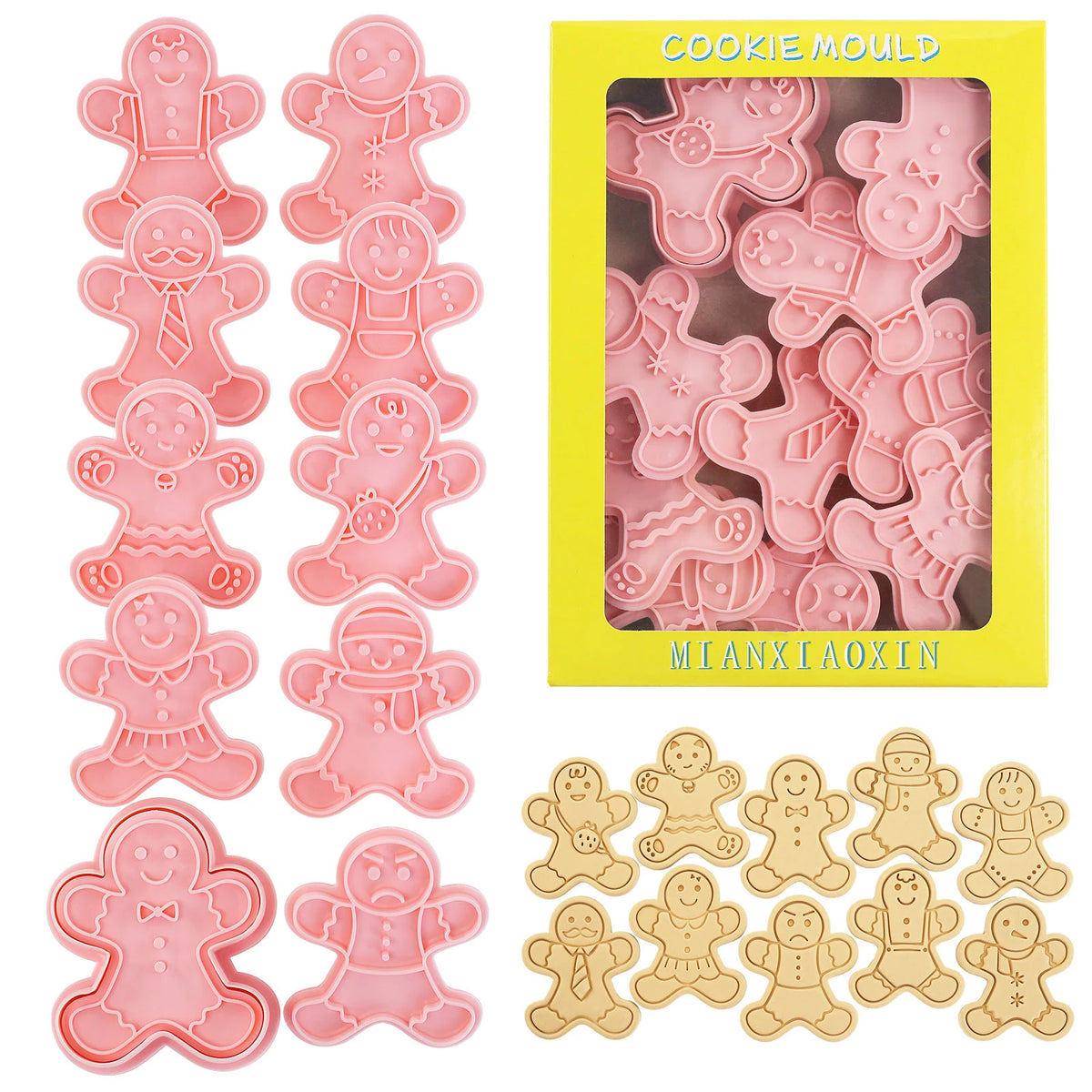 Christmas Cookie Cutter Set – Festive Baking Shapes
