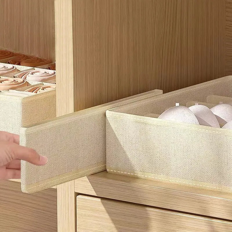 Drawer Organiser Storage Box | Wardrobe Divider for Underwear, Socks & Clothes