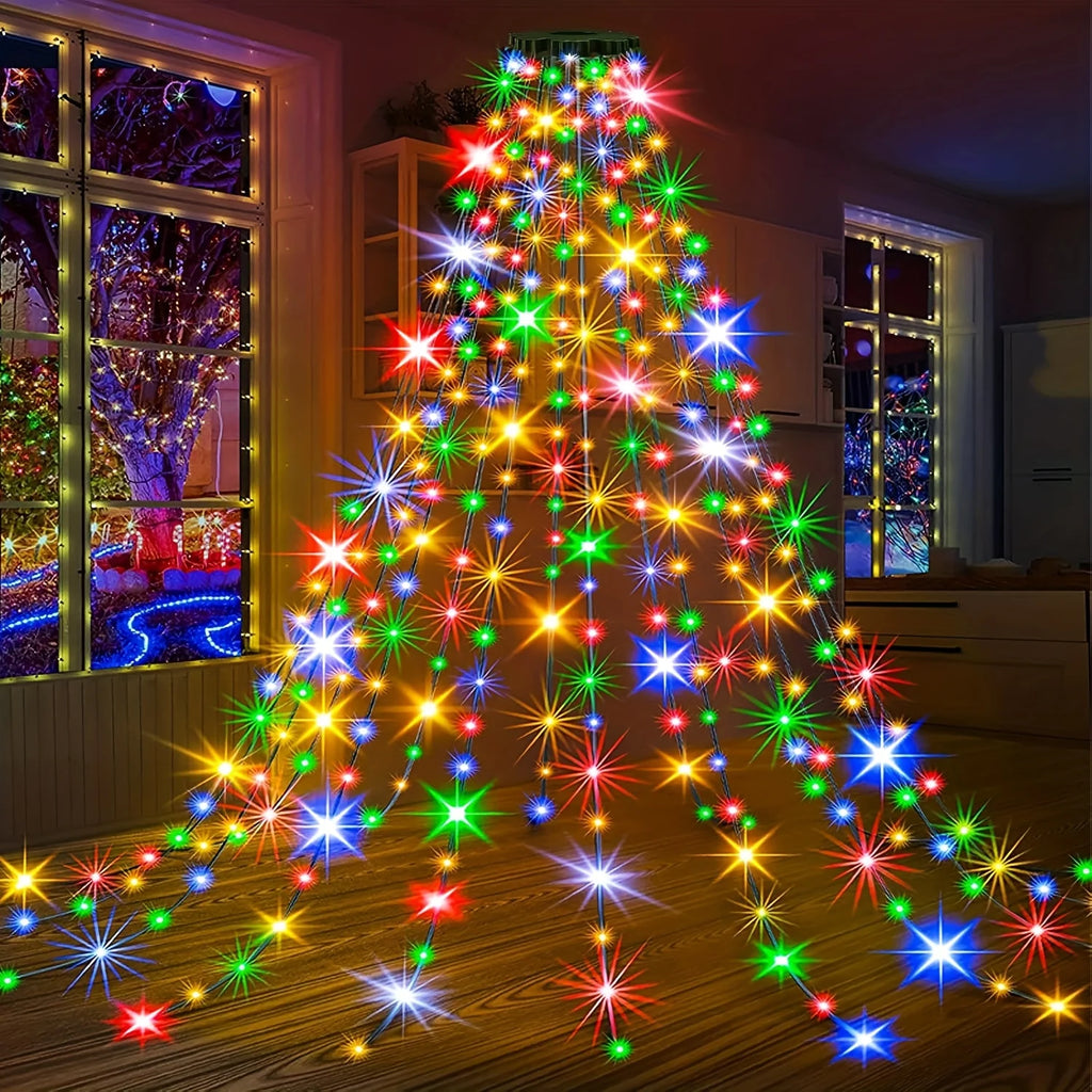 Christmas Tree USB Fairy Lights | 200cm | 280 or 400 LED | Warm White & Multicolour | Indoor & Outdoor