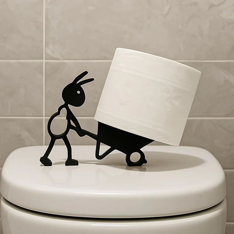 Animal-Style Toilet Roll Holder | Decorative Bathroom Accessory