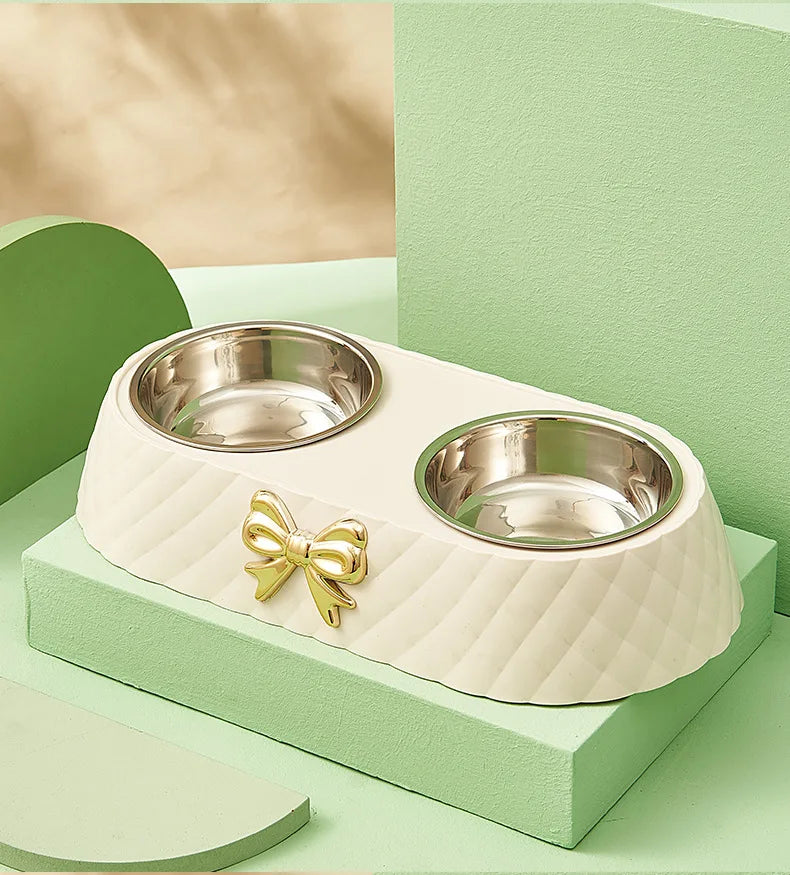 Puppy Starter Bundle – 7-Piece Set | Training Pads, Potty Tray, Cave Bed, Squeaky Ball, Collar, Feeding Mat & Double Bowl