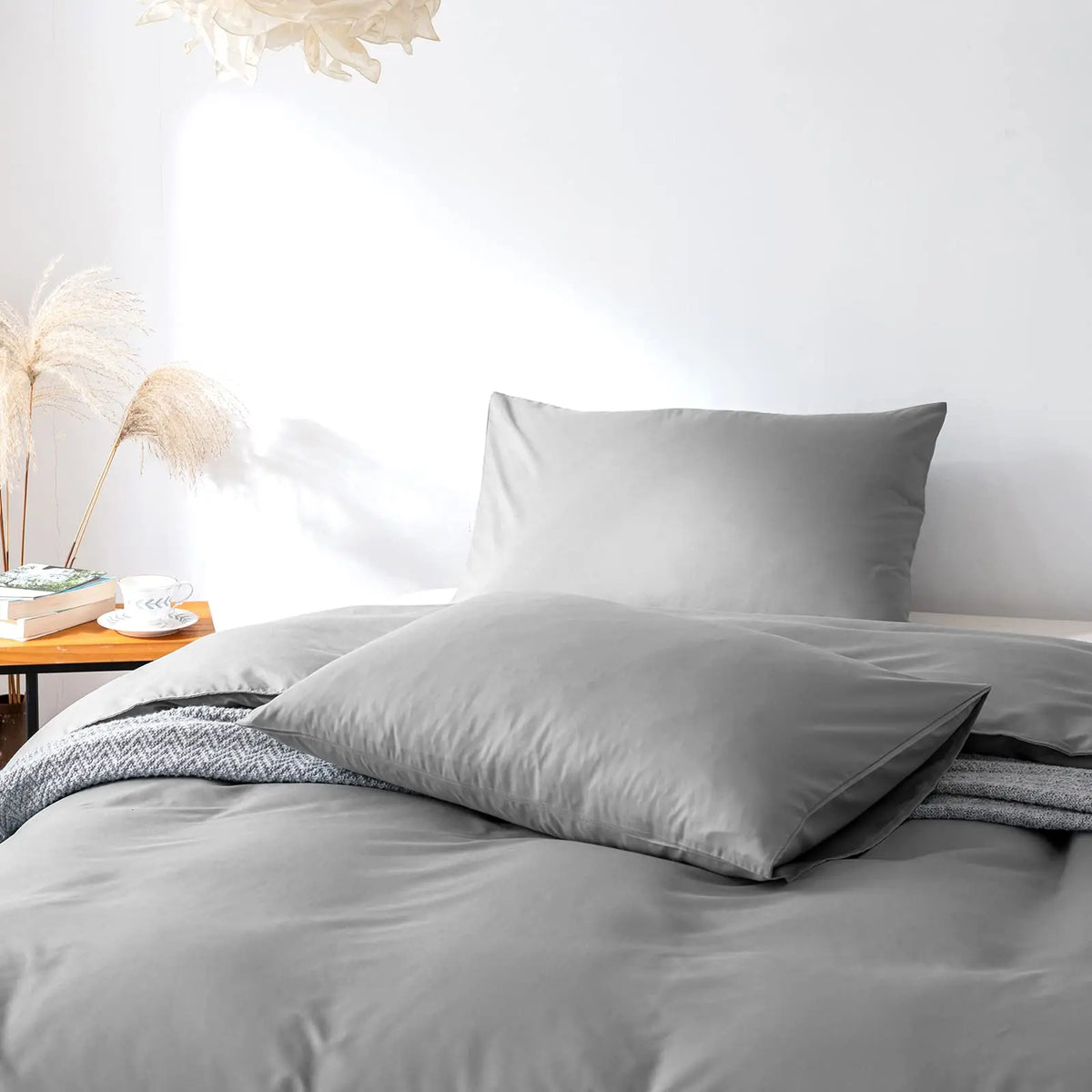 Good Nite Microfibre Duvet Cover Set | Soft & Breathable | Single, Double & King | 4 Colours