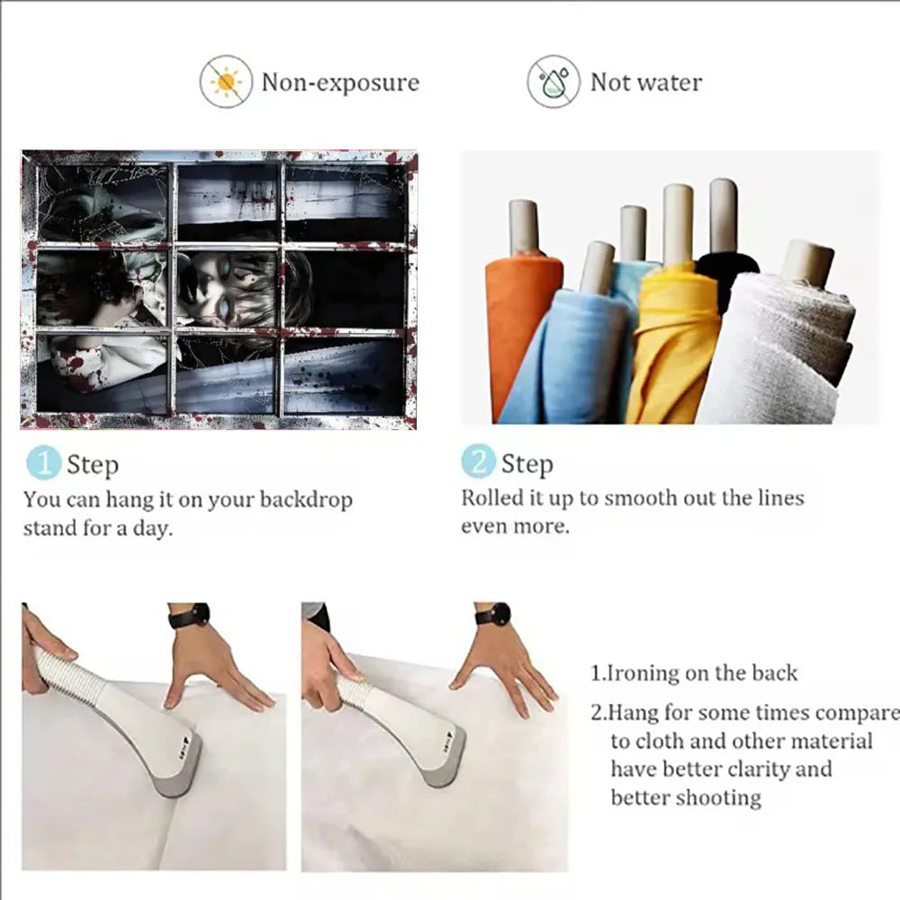 An informational collage showing how to use and care