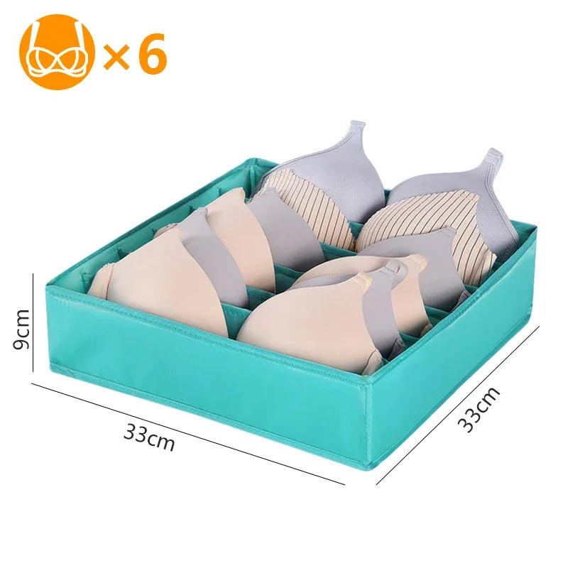 Drawer Organiser Storage Box | Wardrobe Divider for Underwear, Socks & Clothes