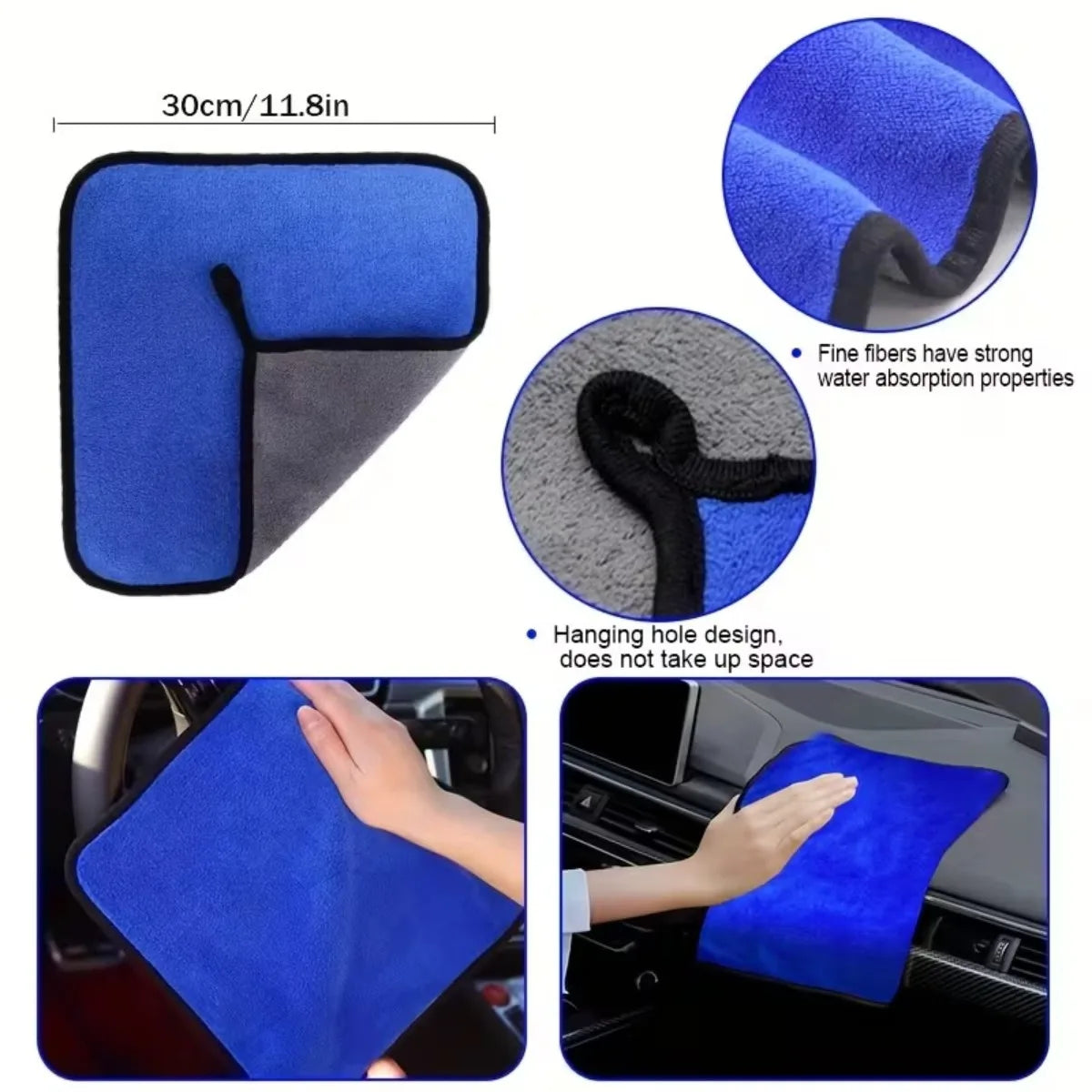 Car Detailing Brush Set for Vents & Tight Gaps | 16 or 20 Pieces