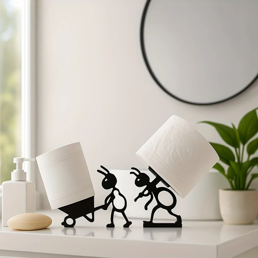 Animal-Style Toilet Roll Holder | Decorative Bathroom Accessory