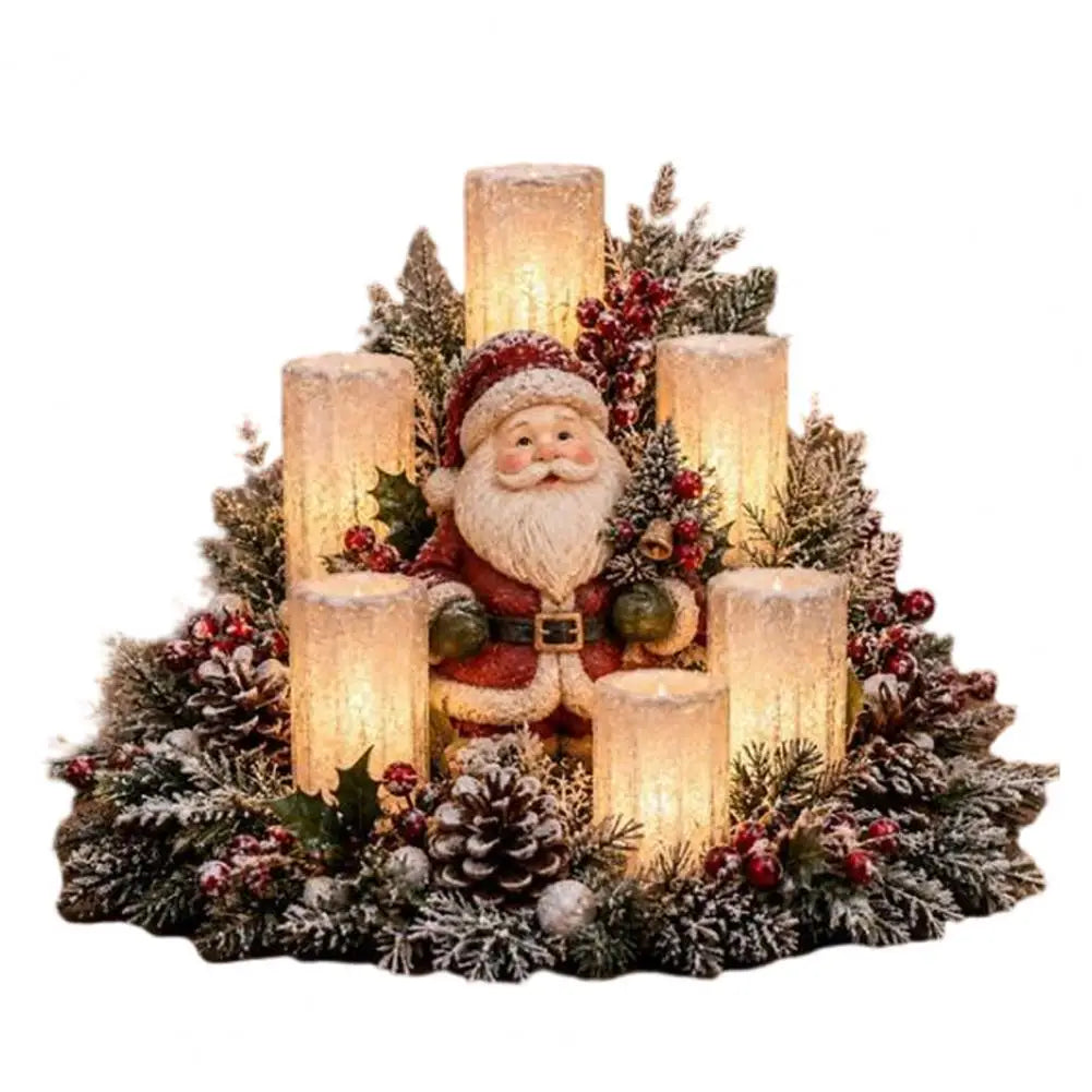 7-Part Christmas Table Décor & Serveware Bundle