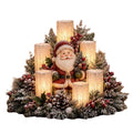 Warm Glow Christmas Table Centerpiece - USB-Powered LED Ornament