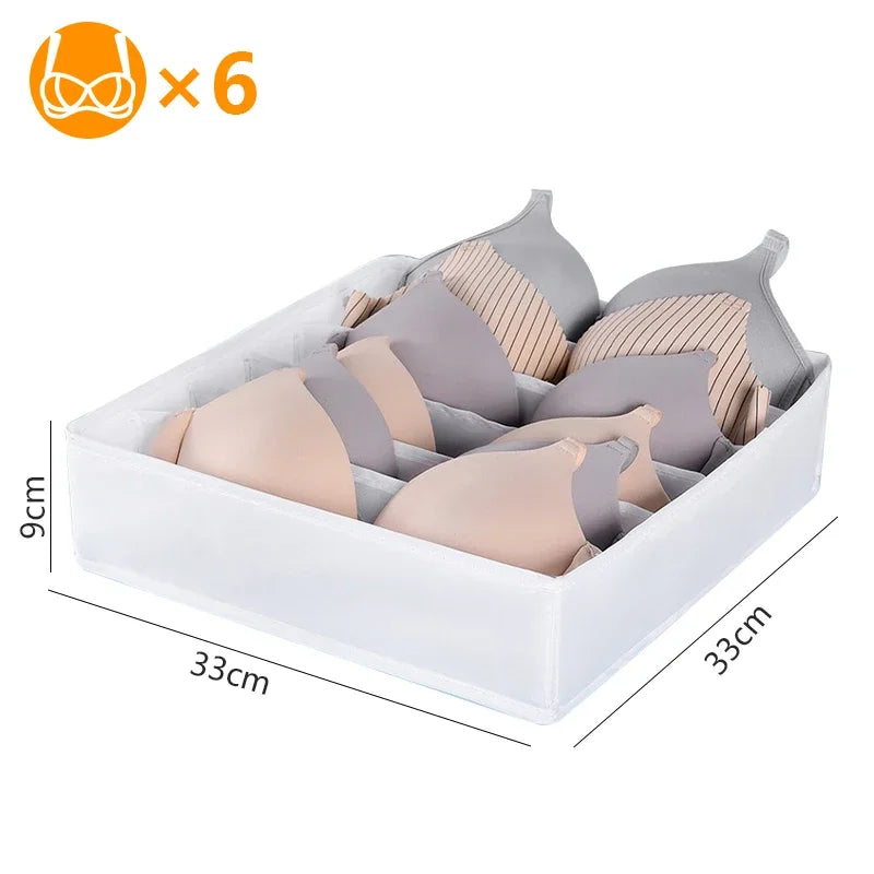 Drawer Organiser Storage Box | Wardrobe Divider for Underwear, Socks & Clothes