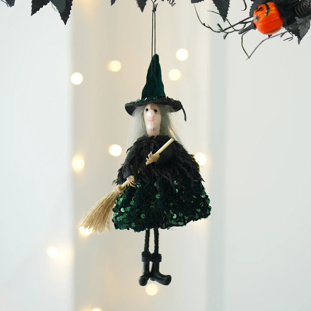Cute Halloween Hanging Ornament with Dangling Legs