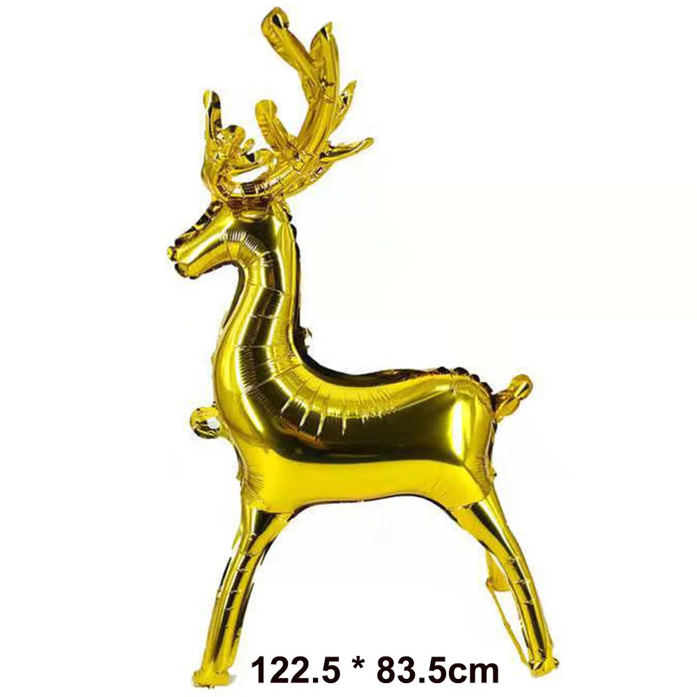 Christmas Standing Foil Balloons | 27 Festive Designs | Santa, Snowman, Reindeer & More | Party & Home Decor