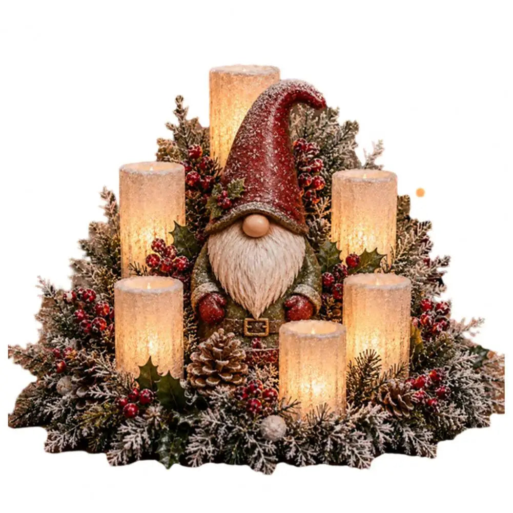7-Part Christmas Table Décor & Serveware Bundle