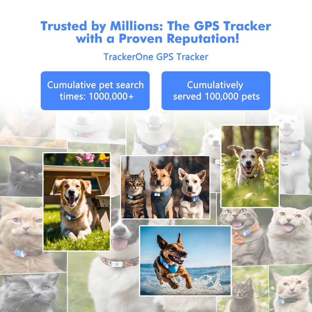 Unlimited Distance GPS Pet Tracker