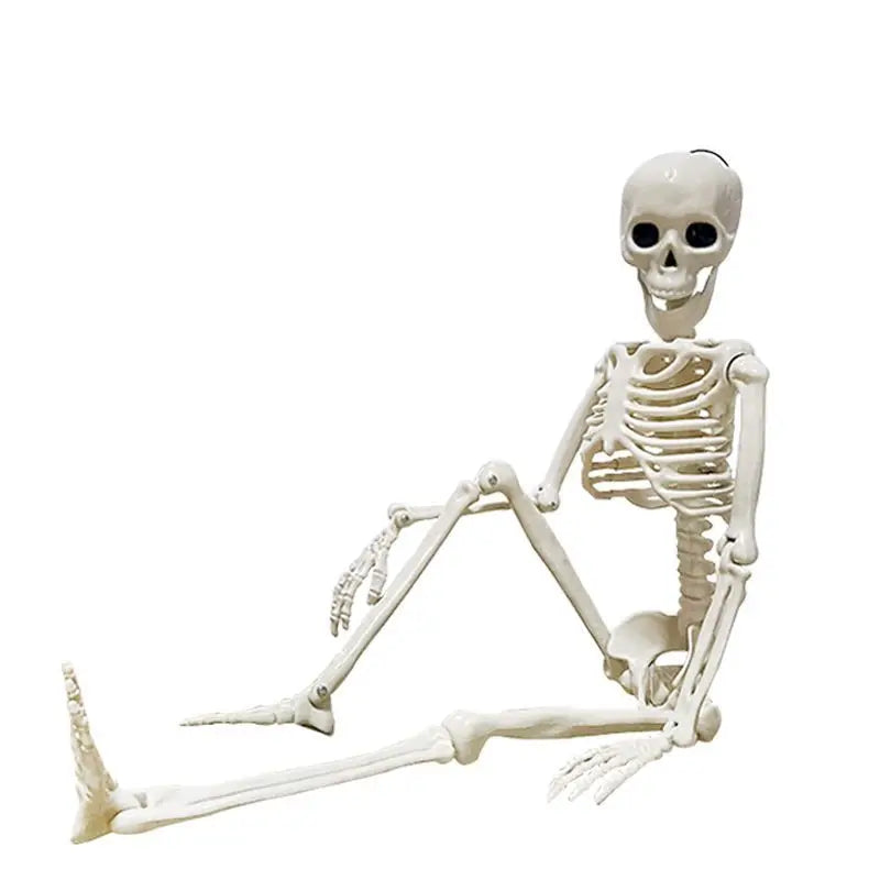 Halloween Skeleton Head & Hands Yard Decorations