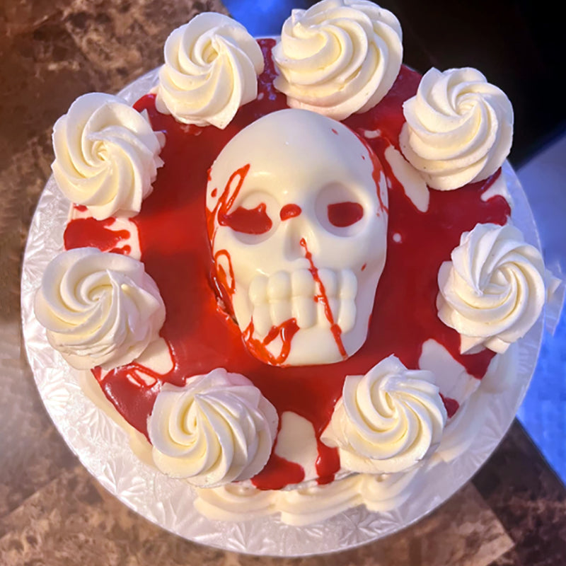 3D Halloween Silicone Baking Mould | Skull, Brain, Pumpkin & Zombie | Food Grade | Cake, Chocolate & Ice | Party Decoration