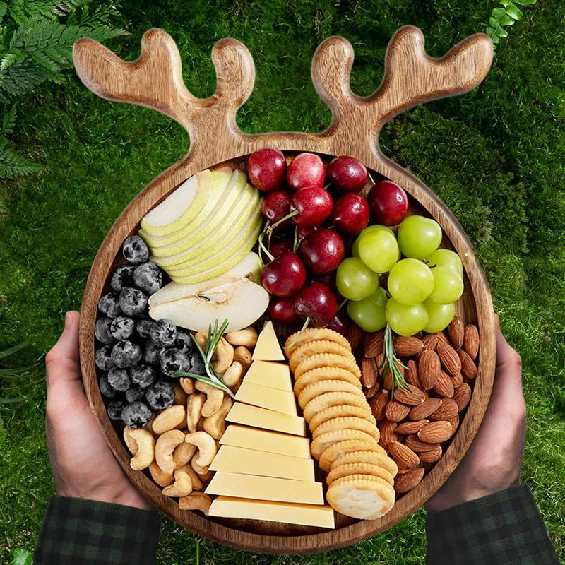 7-Part Christmas Table Décor & Serveware Bundle