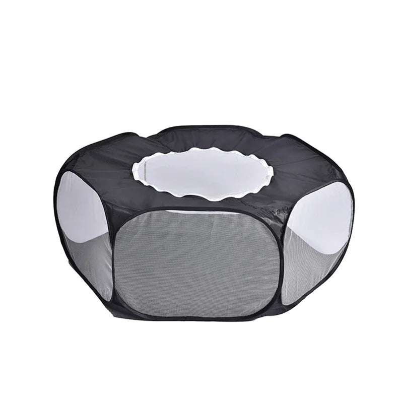 Portable Foldable Pet Playpen for Cats & Small Pets