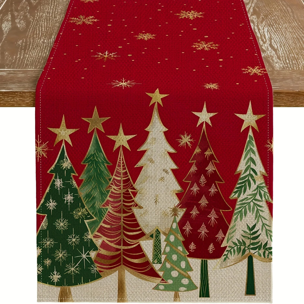 7-Part Christmas Table Décor & Serveware Bundle