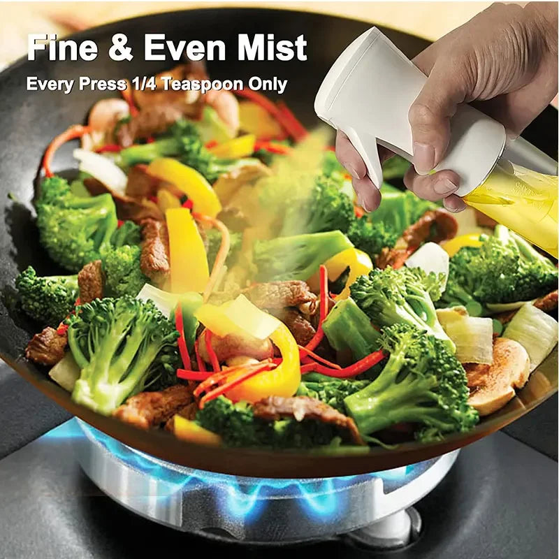 Oil Spray Bottle for Cooking | 200ml / 300ml / 500ml | BBQ, Baking & Kitchen Misting Sprayer